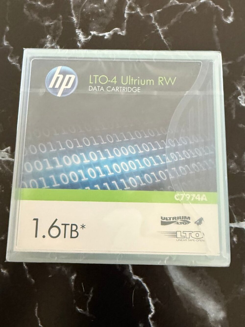 HP LTO-4 Ultrium RW Data Tape 1.6TB Recordable C7974A C7974-60000